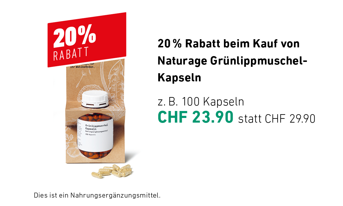 Naturage Grünlippmuschelkapseln